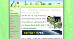 Desktop Screenshot of jardinyplantas.com